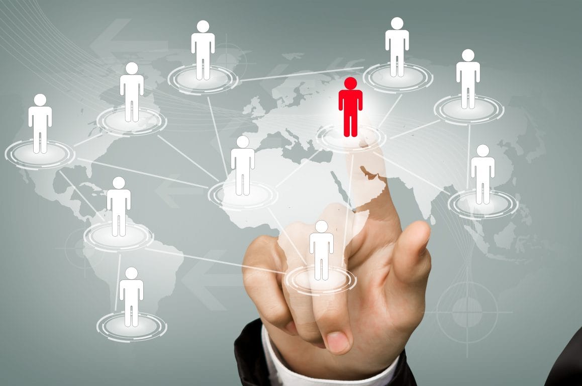 The six degrees theory applied to LinkedIn
