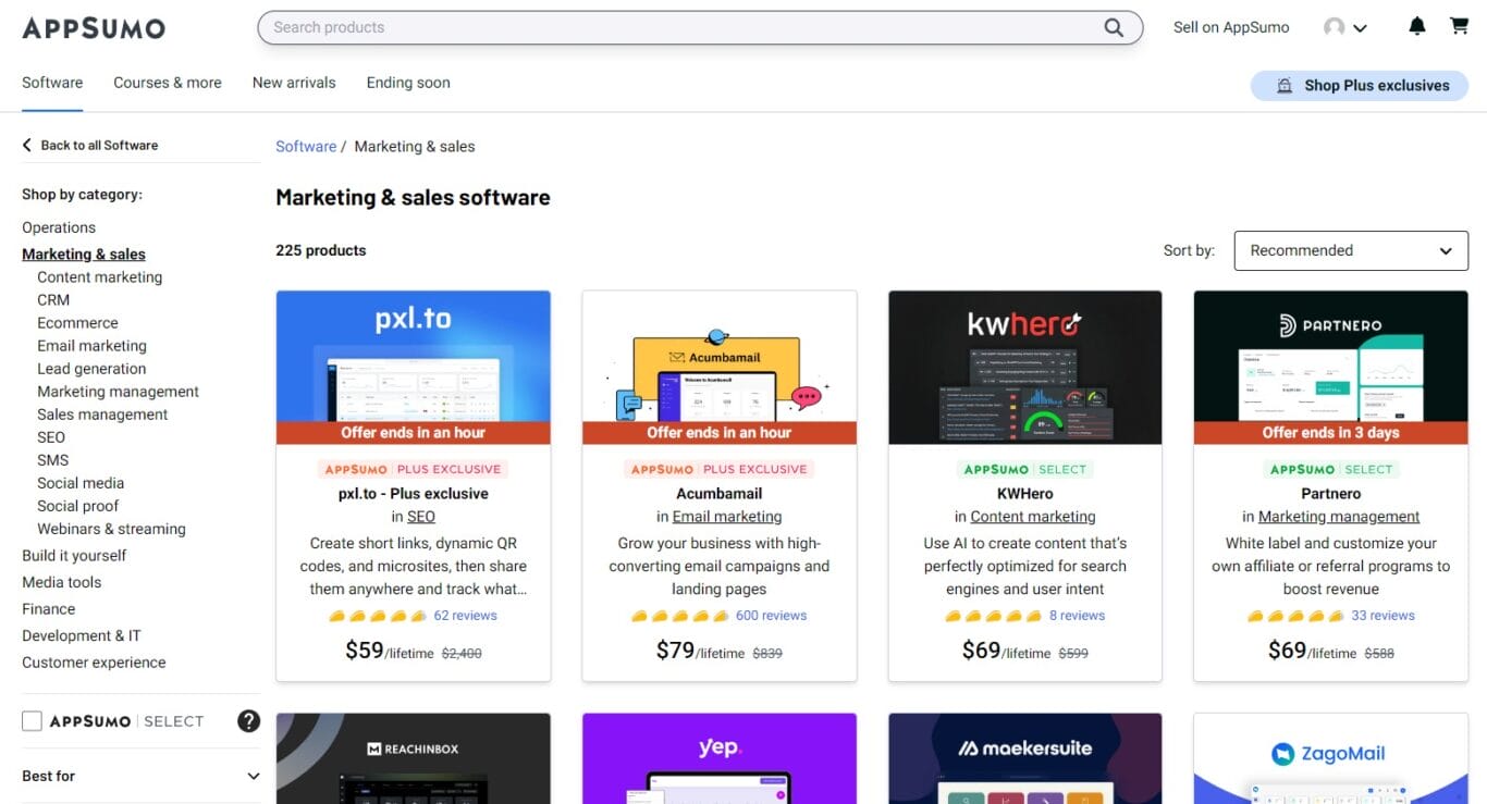 Che cos’è AppSumo e come utilizzarlo per il tuo progetto online?