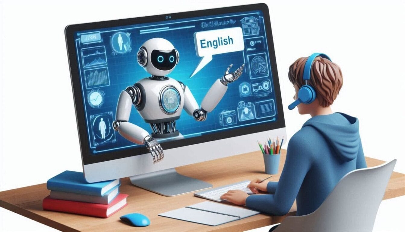Learn to speak English with Artificial Intelligence