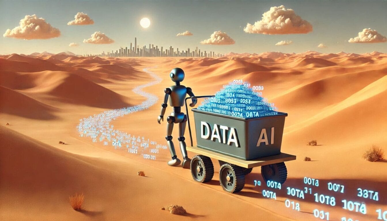 AI at the limit, there is not enough data
