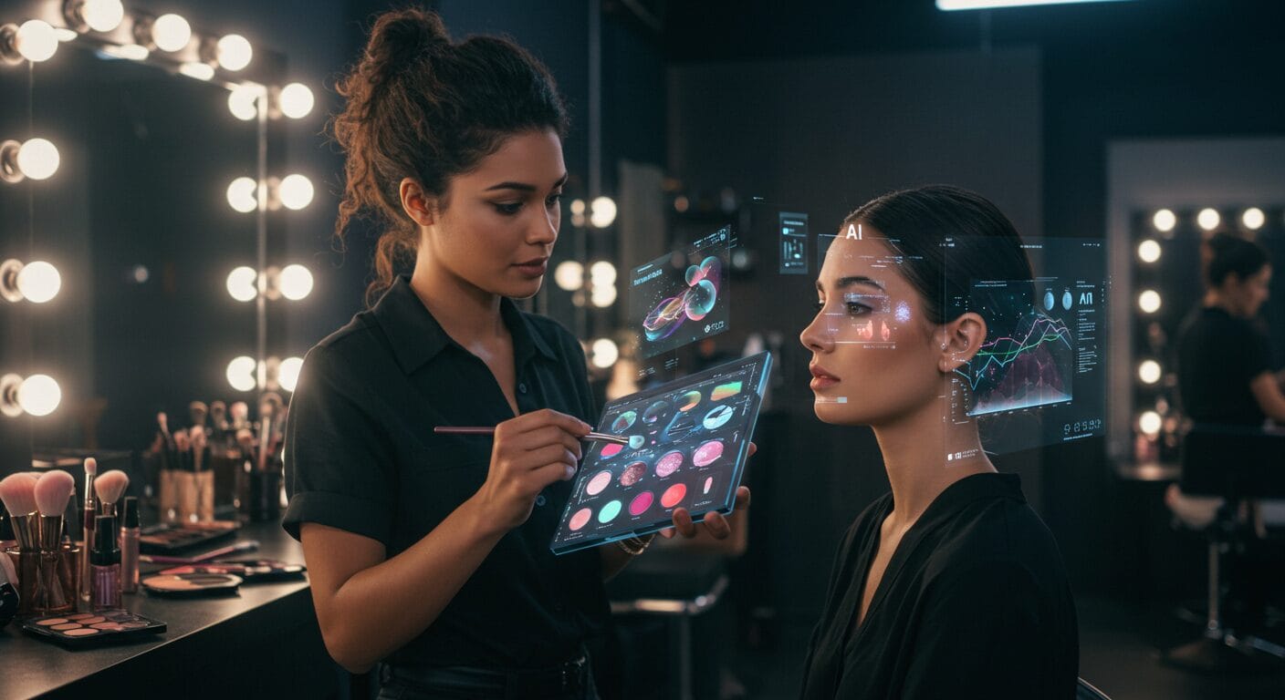Artificial Intelligence will also change makeup