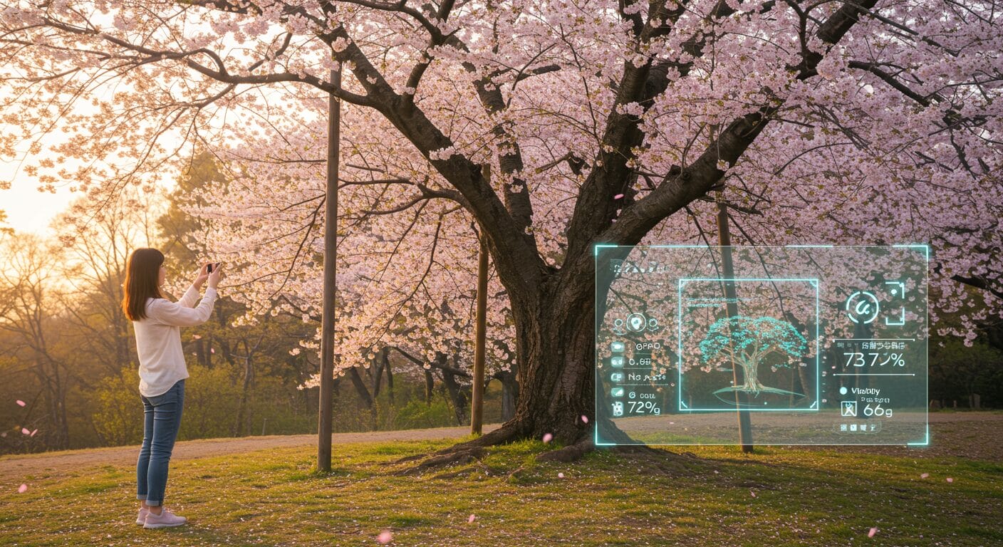Japan uses AI to preserve its cherry blossoms