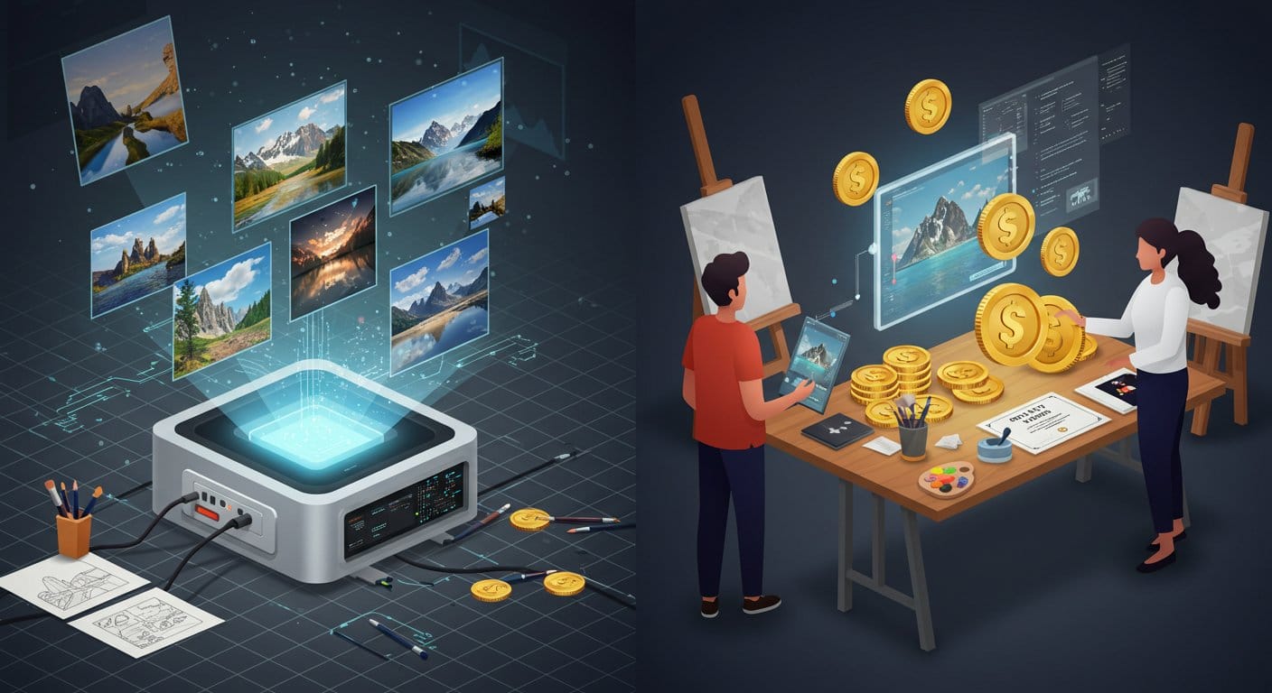 F Lite di Freepik: generazione di immagini “gratuita” e senza rischi legali