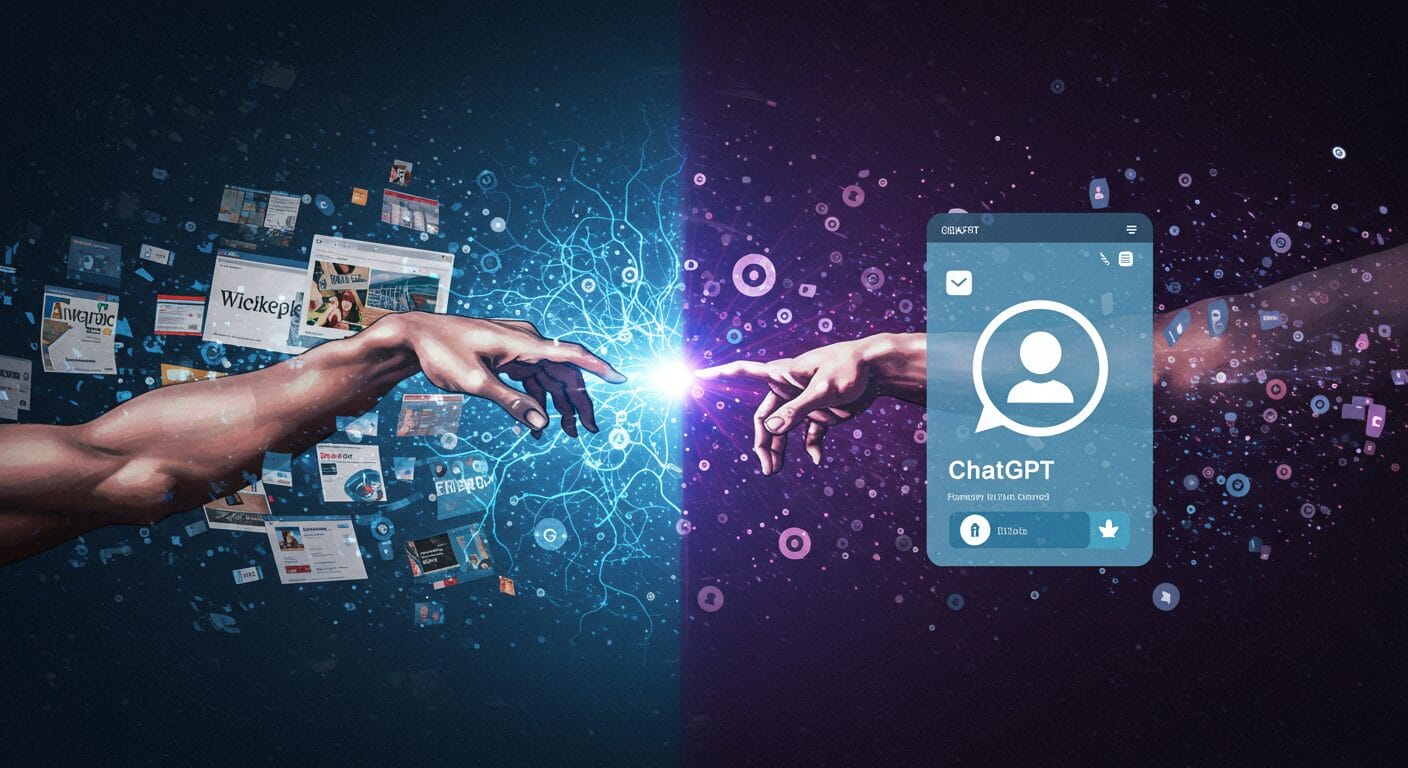 ChatGPT vs. Internet: How AI is changing the way we consume information