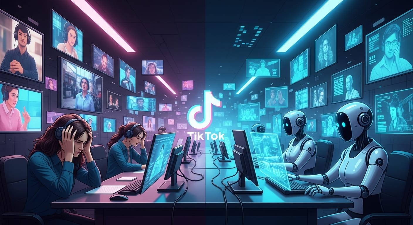 Algoritmo Ia Moderacion Tiktok