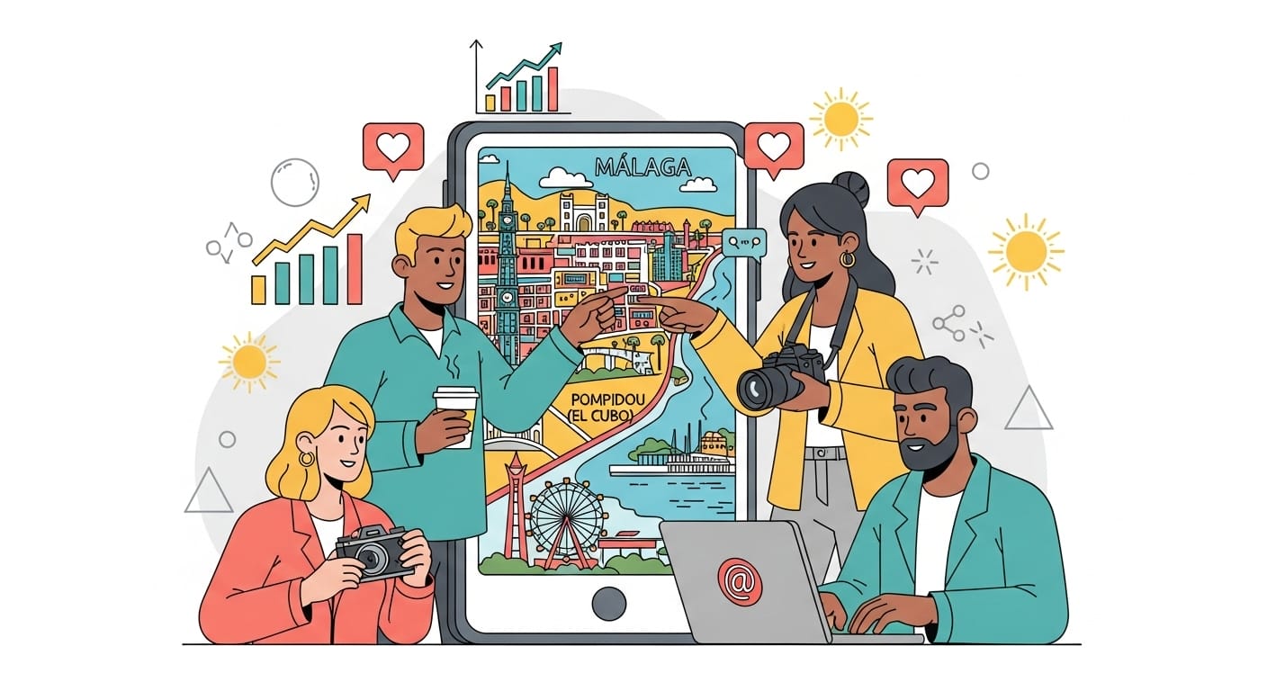 How to collaborate with influencers from Malaga to promote your local business