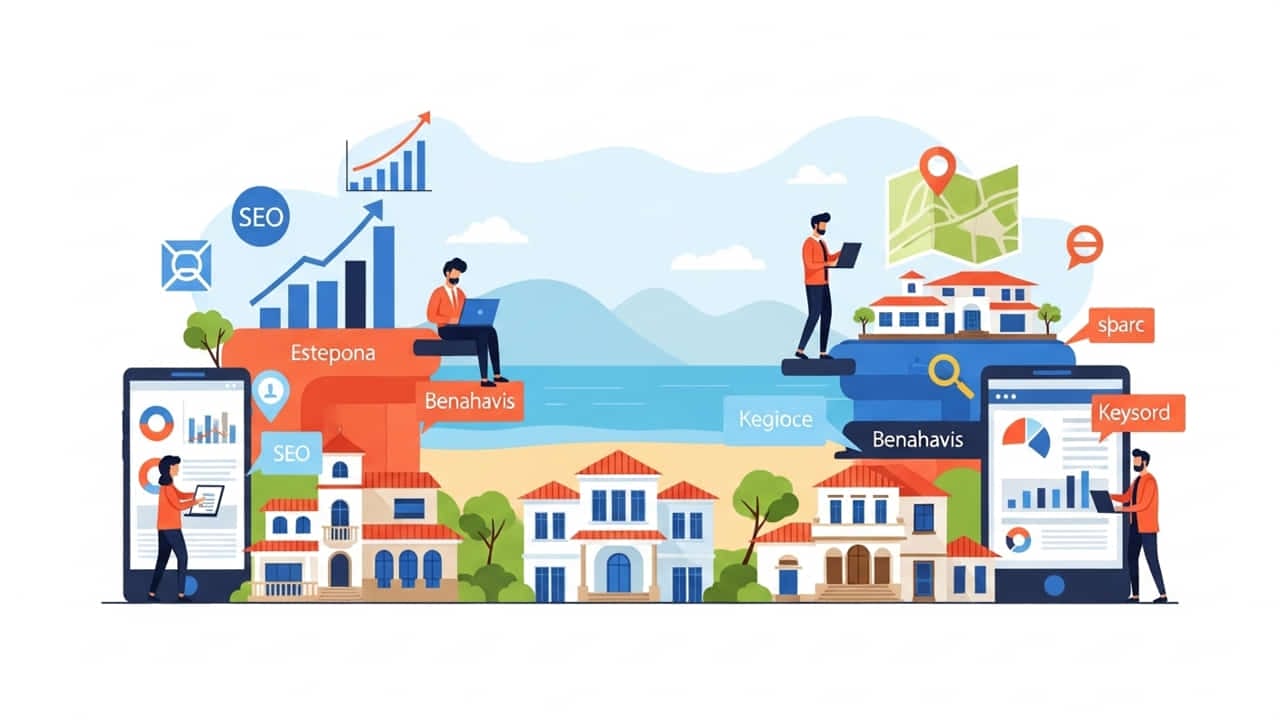 SEO for real estate agencies on the Costa del Sol: How to position your properties in Estepona and Benahavís