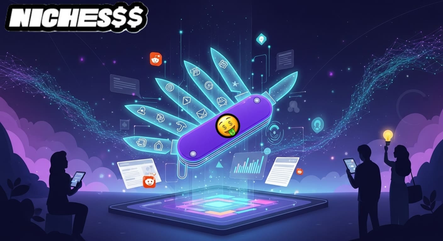 Nichesss: The Swiss Army Knife of AI for Finding Niches and Creating Content