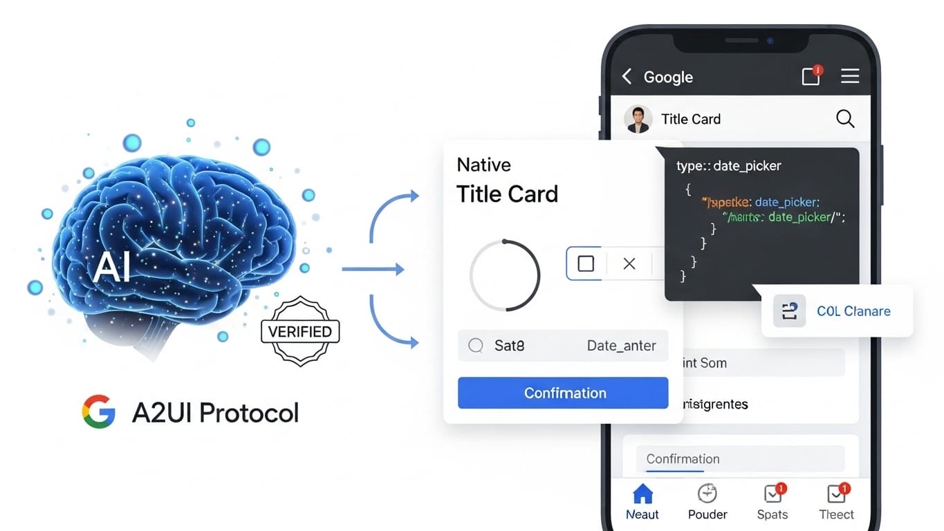 A2UI: Google’s new protocol for AI to ‘speak’ in native and secure visual interfaces