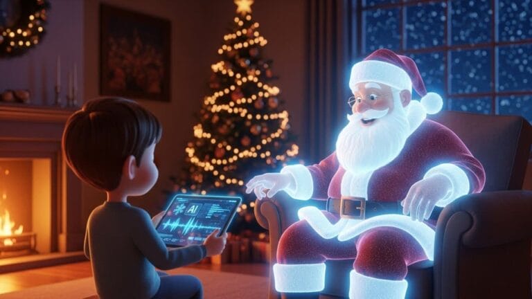 Hablar con Papá Noel con IA
