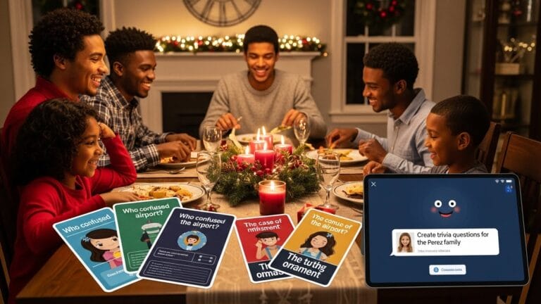 Juegos de mesa navideños con IA