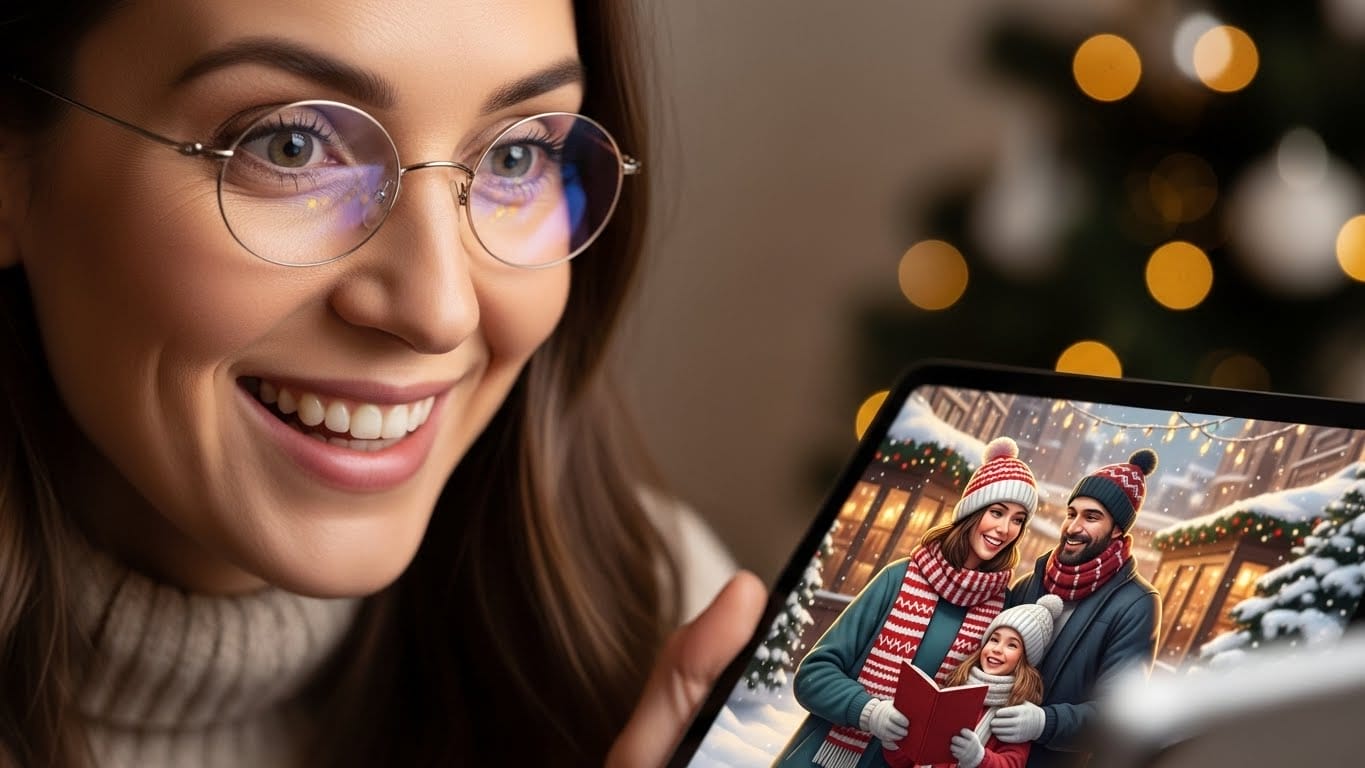 Create unique festive postcards!: Definitive guide to prompts with AI for this Christmas 2025