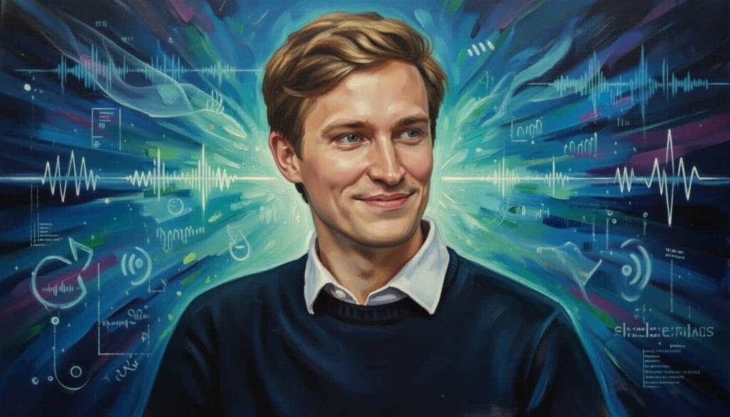 Un retrato al óleo de Piotr Dabkowski