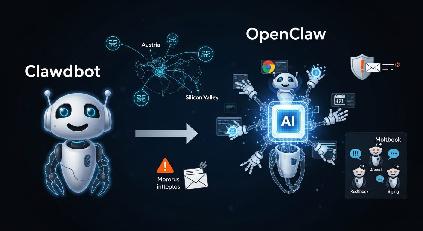From Clawdbot to OpenClaw: Guide to understanding your first autonomous AI assistant