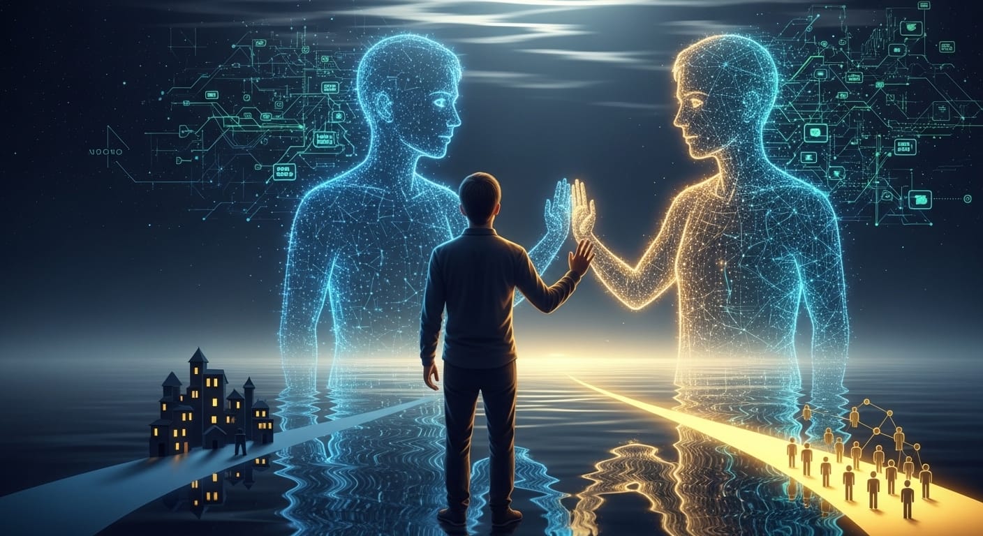 Può l’Intelligenza Artificiale renderci persone migliori? Come la tecnologia sta ridisegnando la cooperazione umana